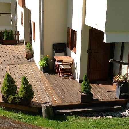 Appartement La Clusaz Avec Terrasse Sur Les Pistes De Ski Manigod Eksteriør bilde
